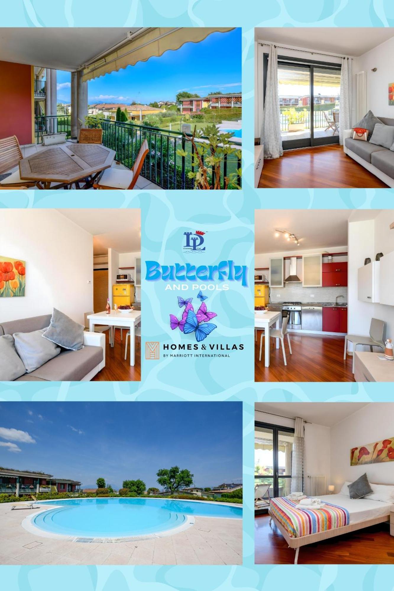 Desenzanoloft Official Partner Marriott Homes & Villas -Butterfly And 5 Pools Family Apartment Desenzano del Garda Eksteriør bilde